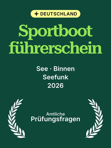 Sportbootführerschein SBF SRC iPad screenshot
