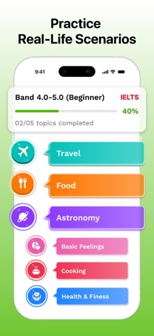 Sophia: AI Language Tutor iPhone screenshot