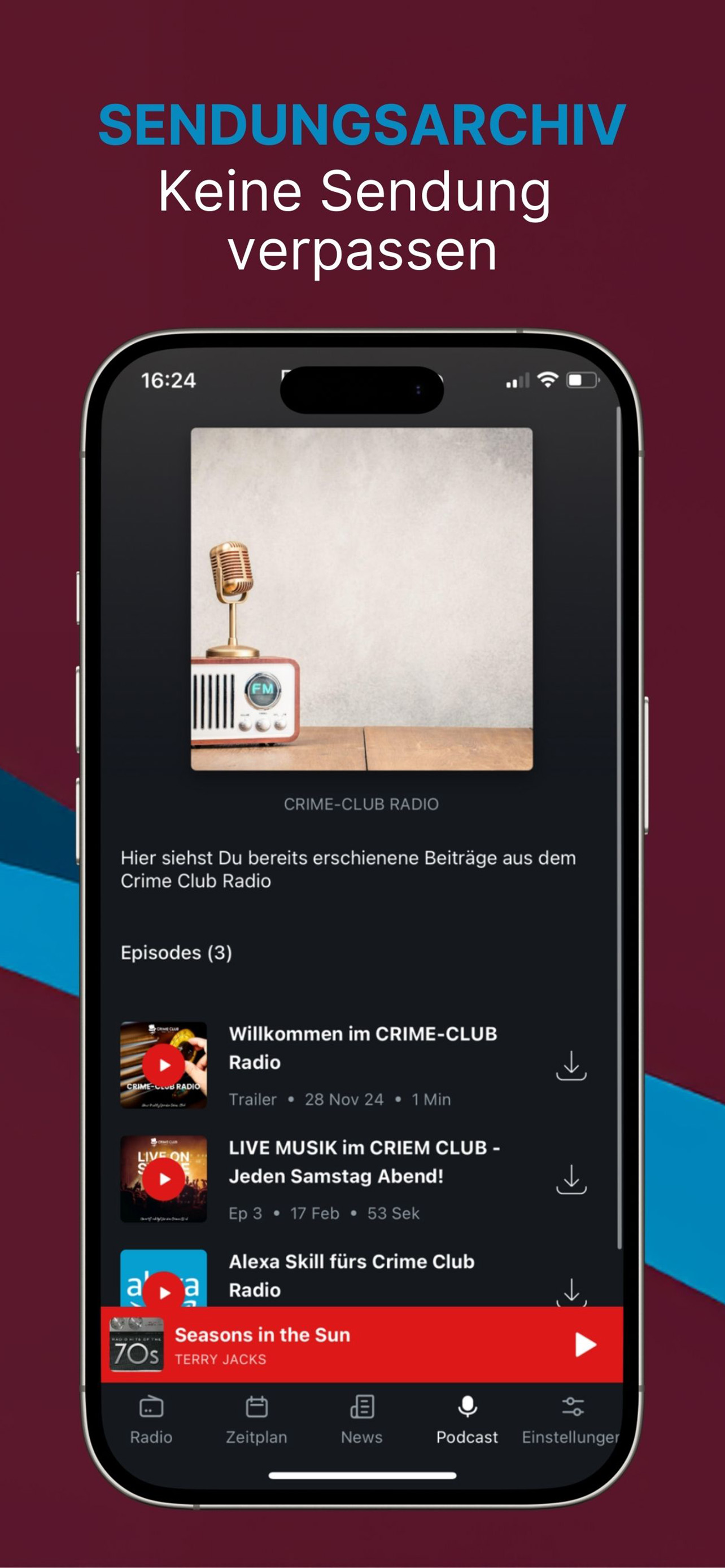 Crime Club Radio screenshot 6