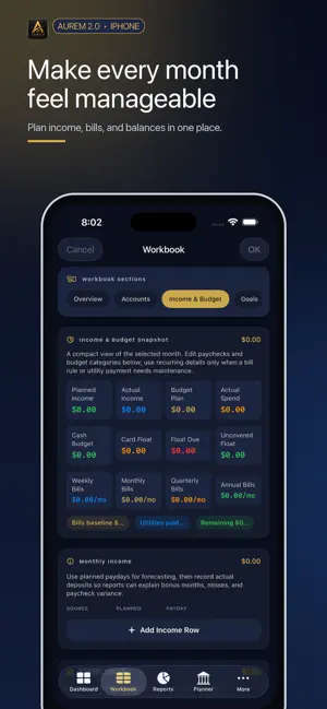 Aurem Finance screenshot 2