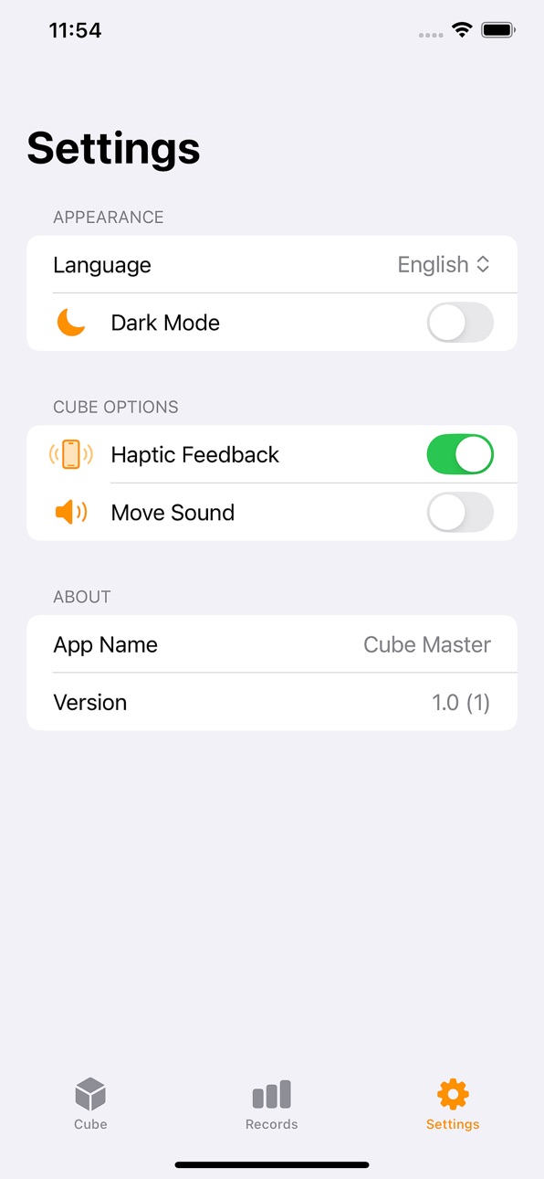 iPhone screenshot
