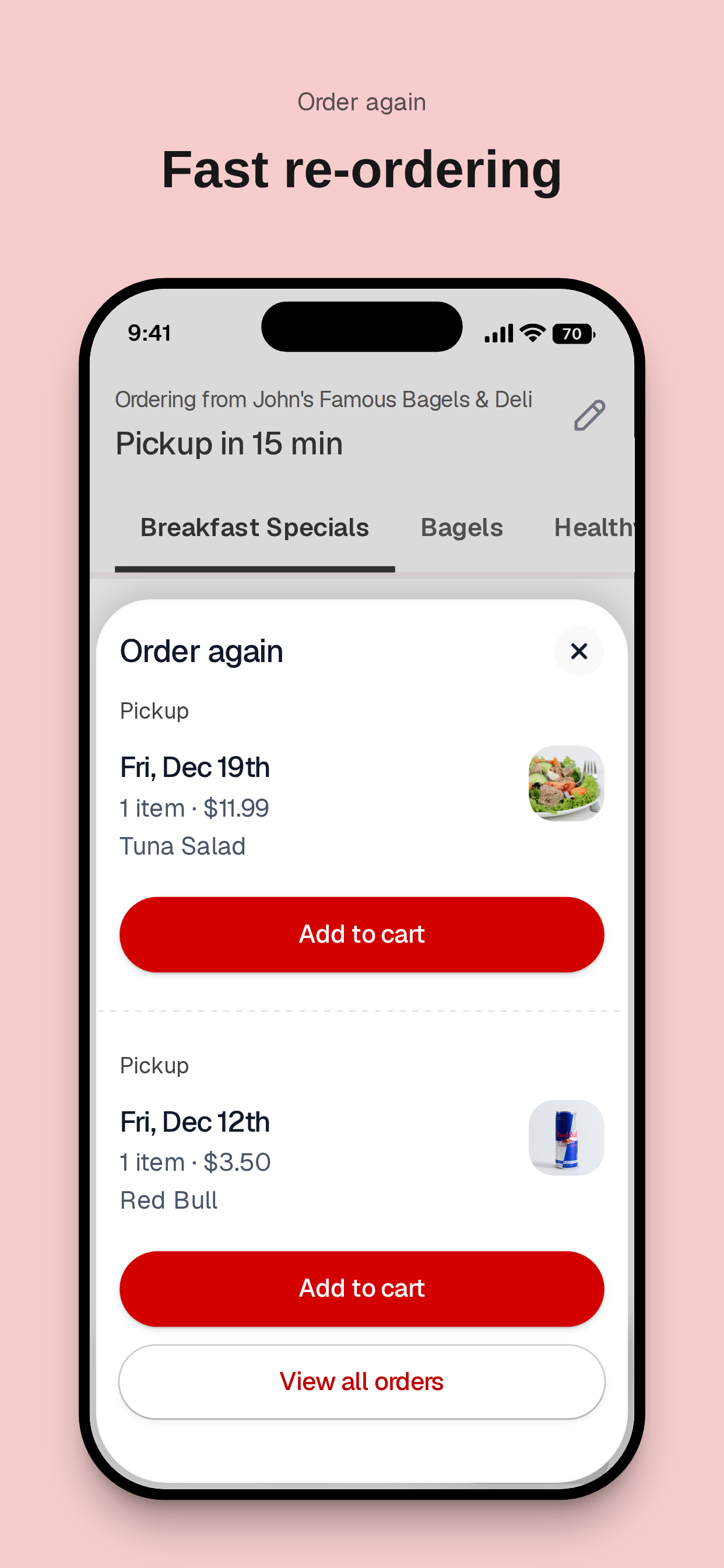 John's Famous Bagels and Deli screenshot 4