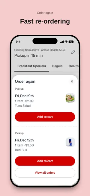 John's Famous Bagels and Deli screenshot 4