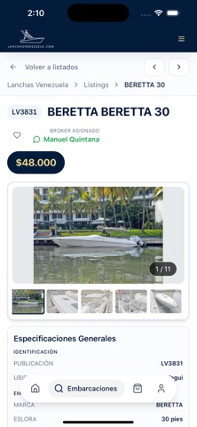 Lanchas Venezuela Screenshot 4 of 5