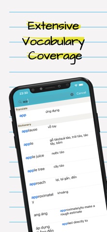 Vietnamese English Dictionary* Screenshot 1 of 6