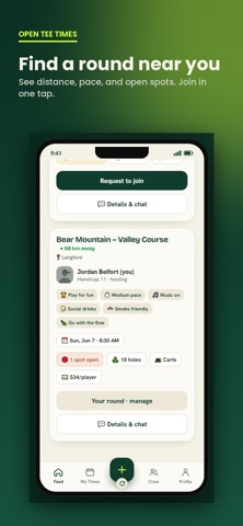 TeeUp screenshot