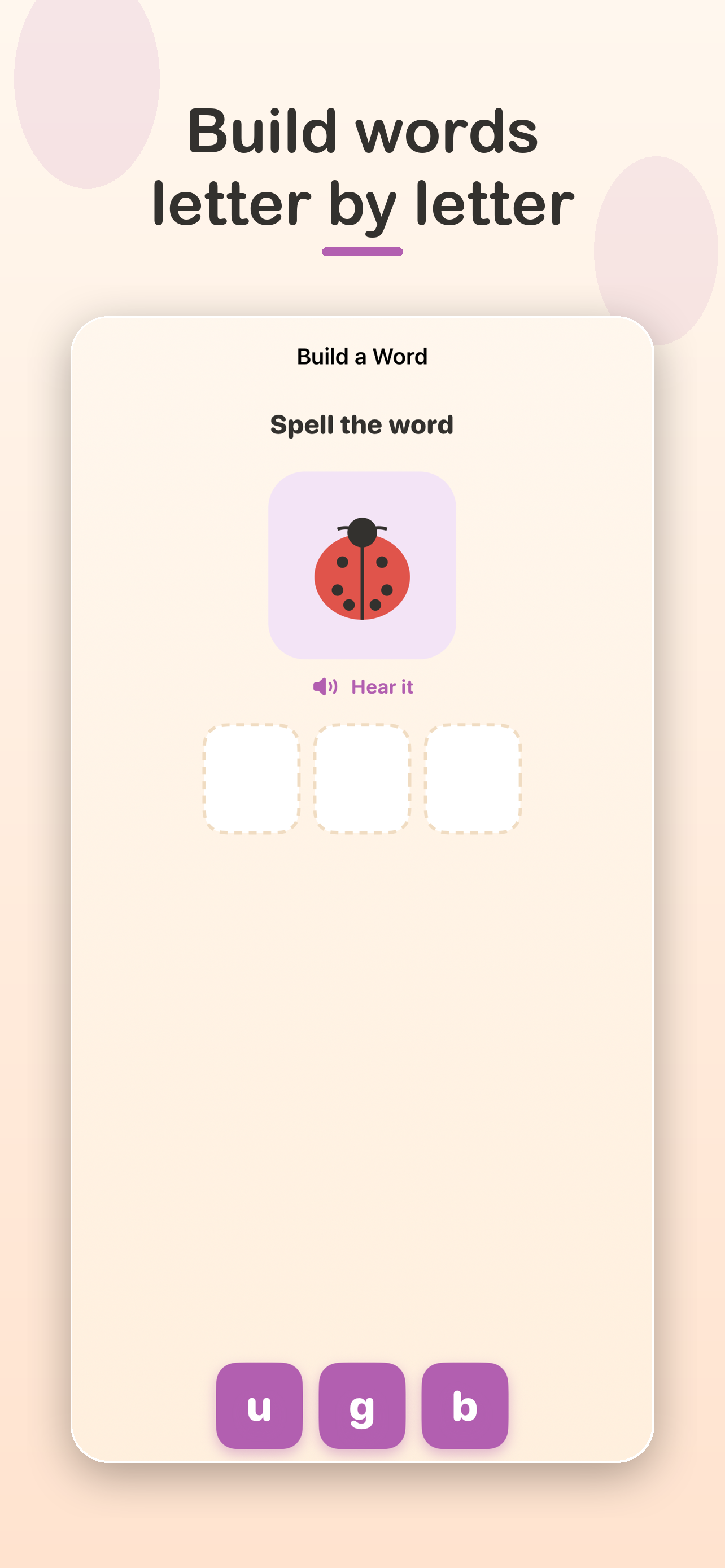 CVC Words for Kids: Read screenshot 4