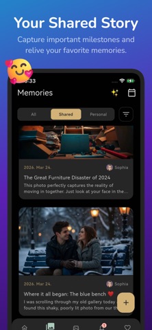 EverUs: dating tracker Screenshot 2 of 7
