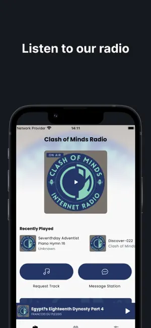 Clash of Minds Radio screenshot 1