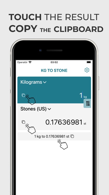 Kg to Stone US/UK Converter