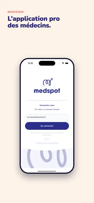 MedSpot.fr screenshot 1