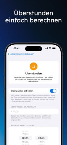 Arbeitszähler: Stundenrechner — Screenshot 7