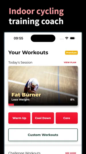Indoor Cycling Workout screenshot 1