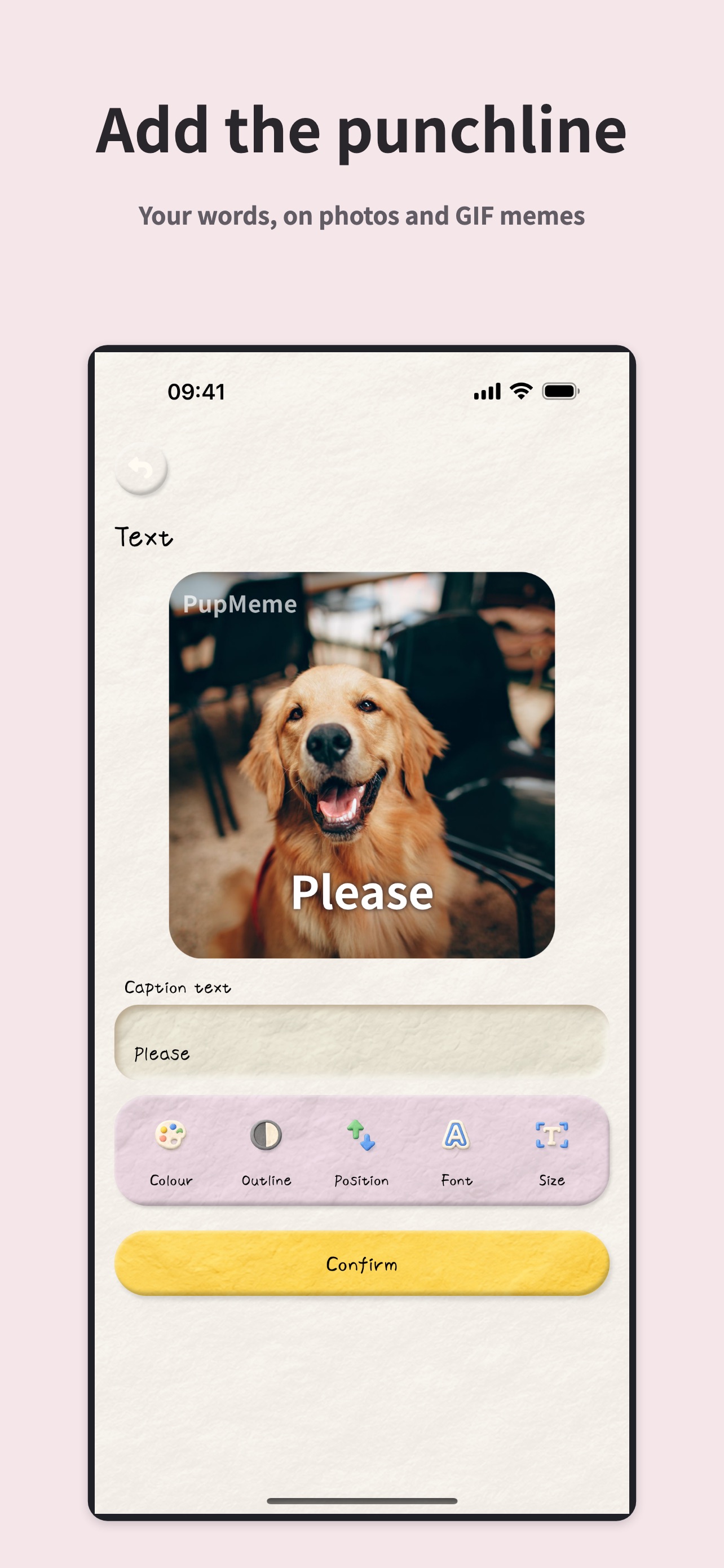 Screenshot 3 of PupMeme: GIF Meme Maker