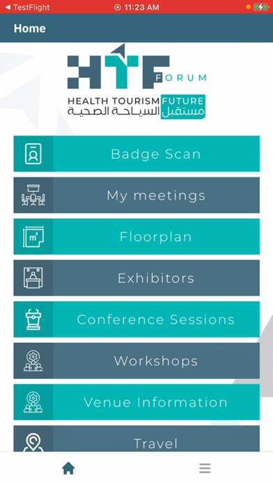 Health Tourism Future Forum Screenshot