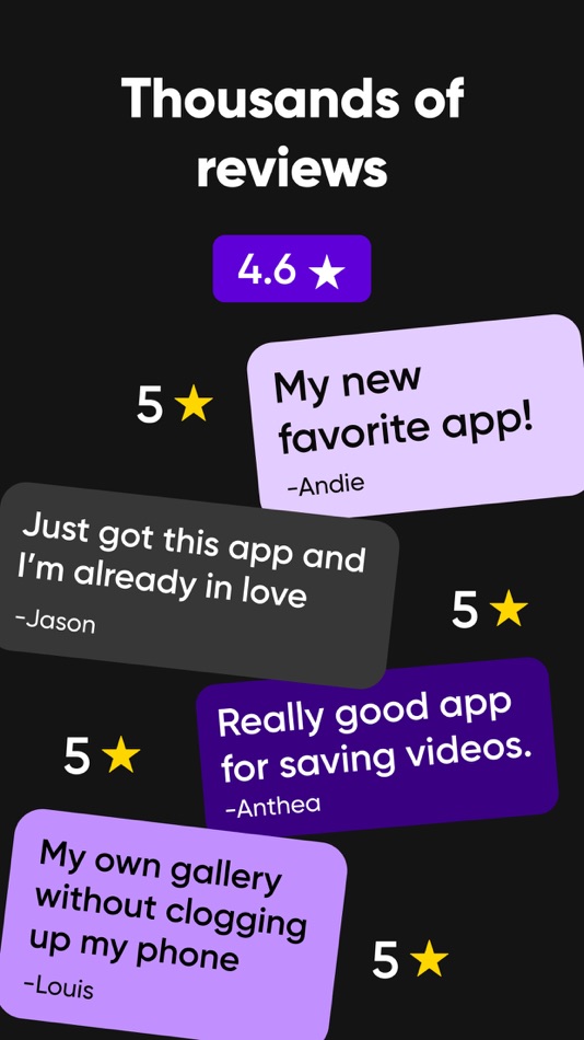 #2. Faves - cloud video storage (iOS) 由: The Hive Social Network, Inc.