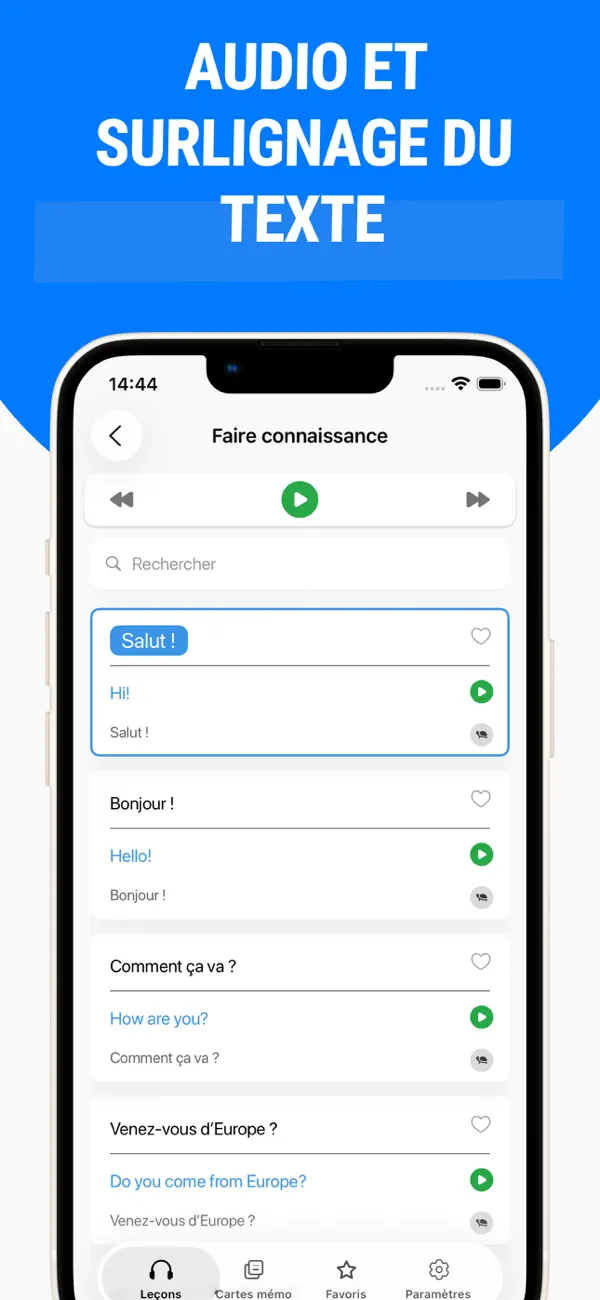 Screenshot #2 pour Apprenez l’Anglais Facile