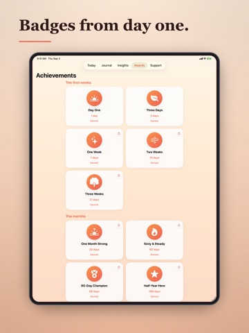 Not Beaten: Urge & Sober Days iPad screenshot