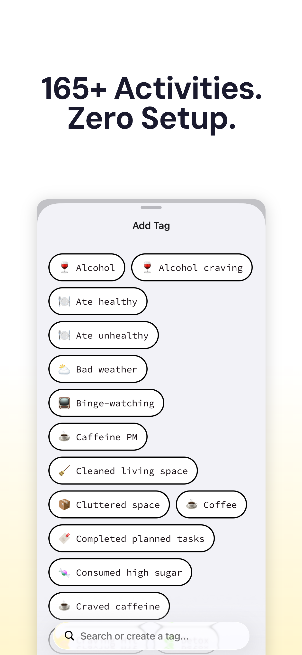 Voila: Behavior & Life Tracker screenshot 5