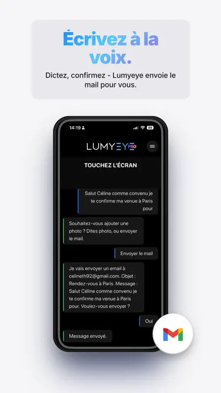 Lumyeye Pro, IA pour malvoyant screenshot 6 of 10