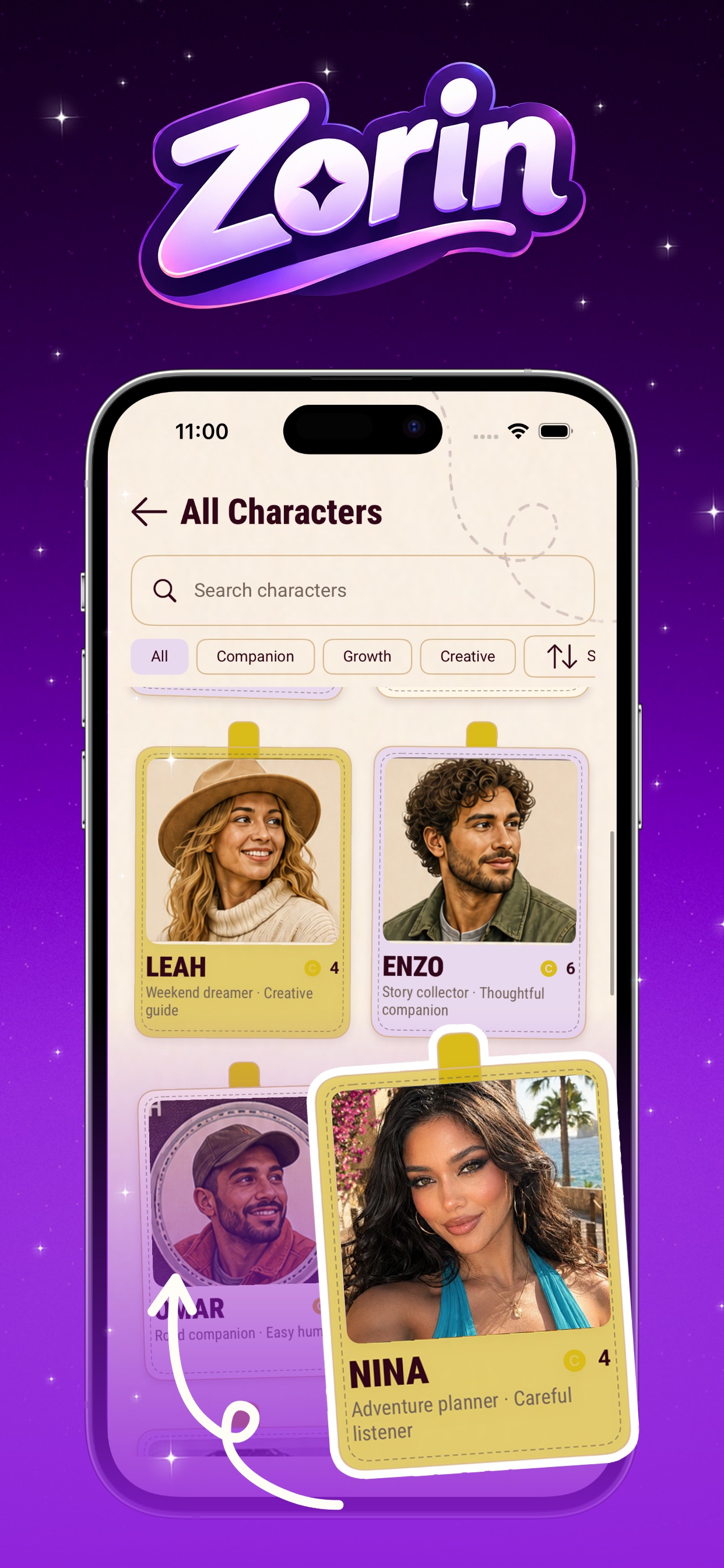 Screenshot 2 of Zorin - Character Journey
