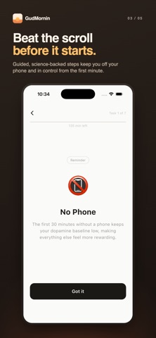 Gud Mornin: Morning Routine iPhone screenshot