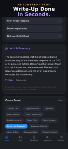 Electrician's Troubleshooter iPhone screenshot