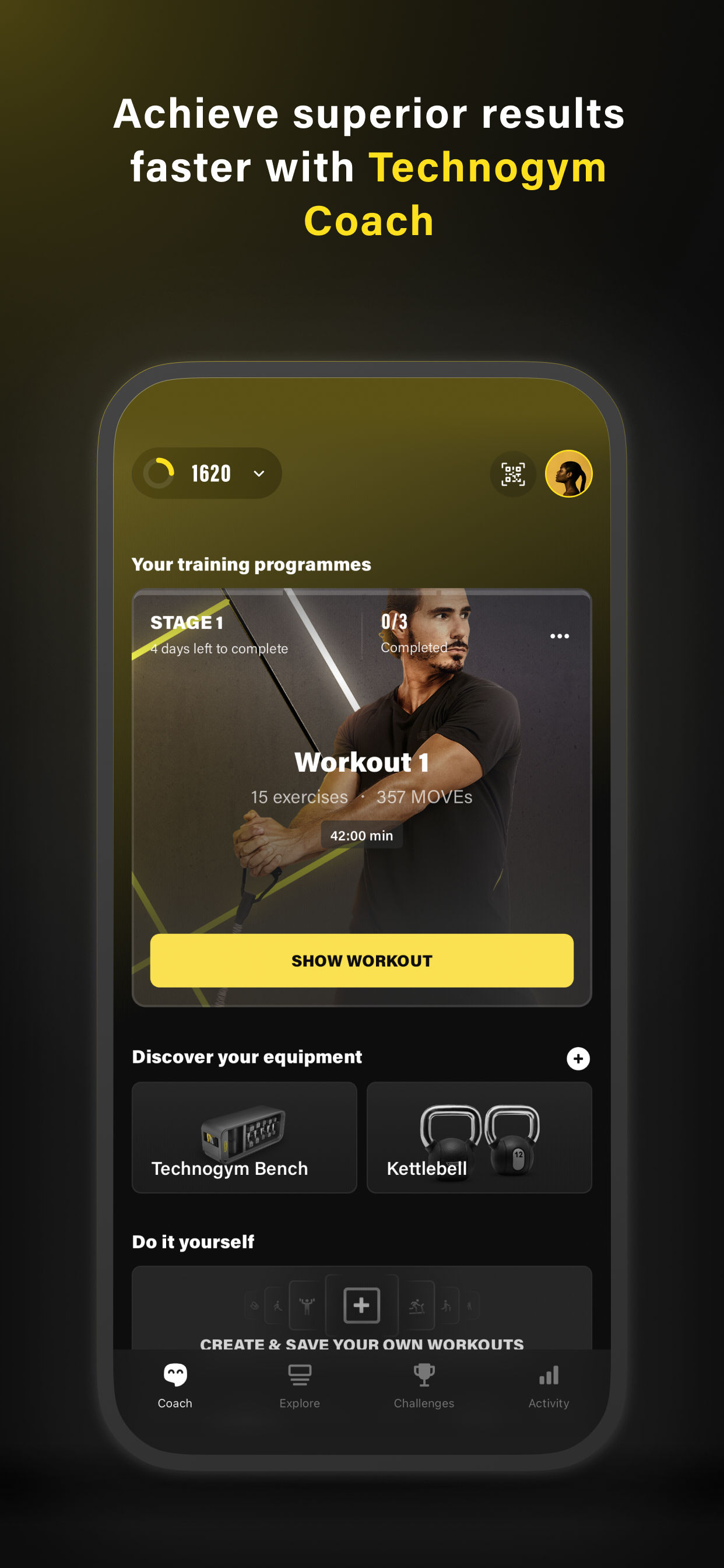 Technogym: Training & Gym app