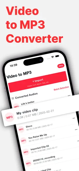Smart Converter: Video to MP3 screenshot 1