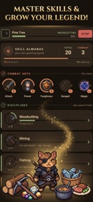 PawRPG: AFK Idle Text MMO RPG screenshot