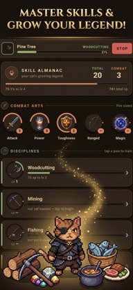 PawRPG: AFK Idle Text MMO RPG screenshot 3