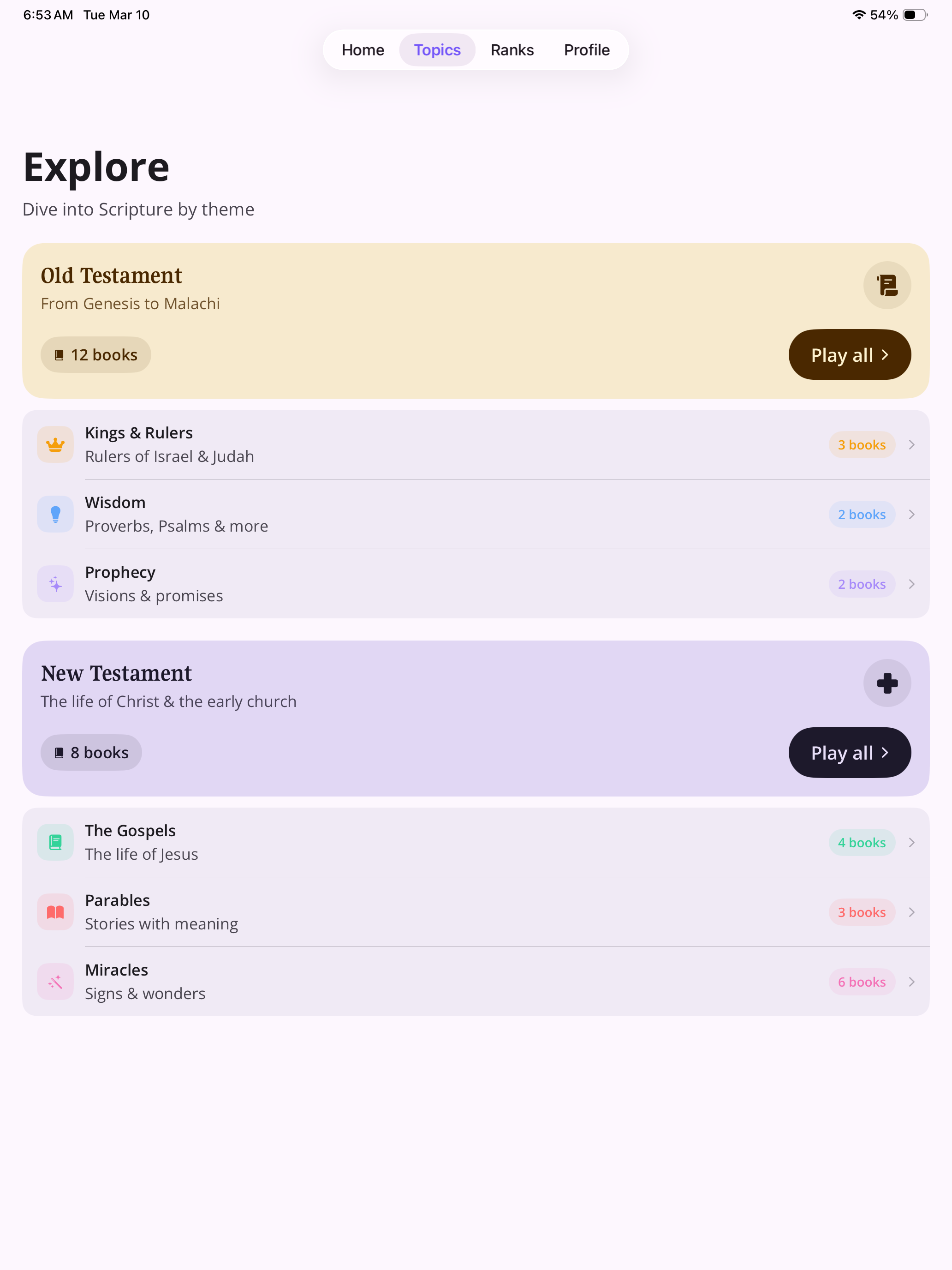 BibleChat - Trivia