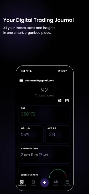 Tradeit Journal screenshot 1