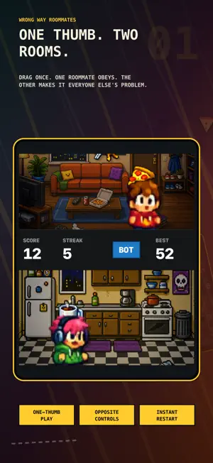 Wrong Way Roommates screenshot 1