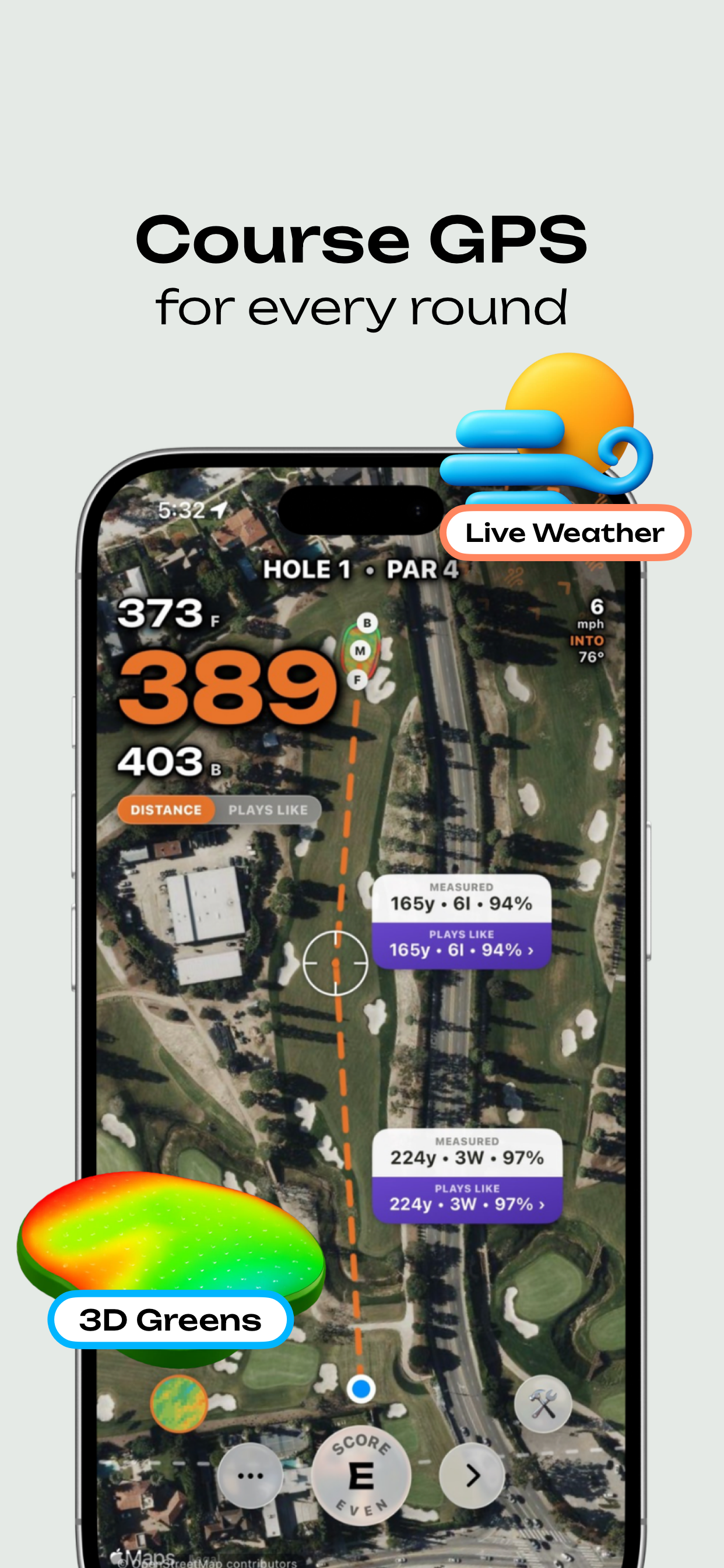 Grassy: Rank Golf Courses screenshot 3