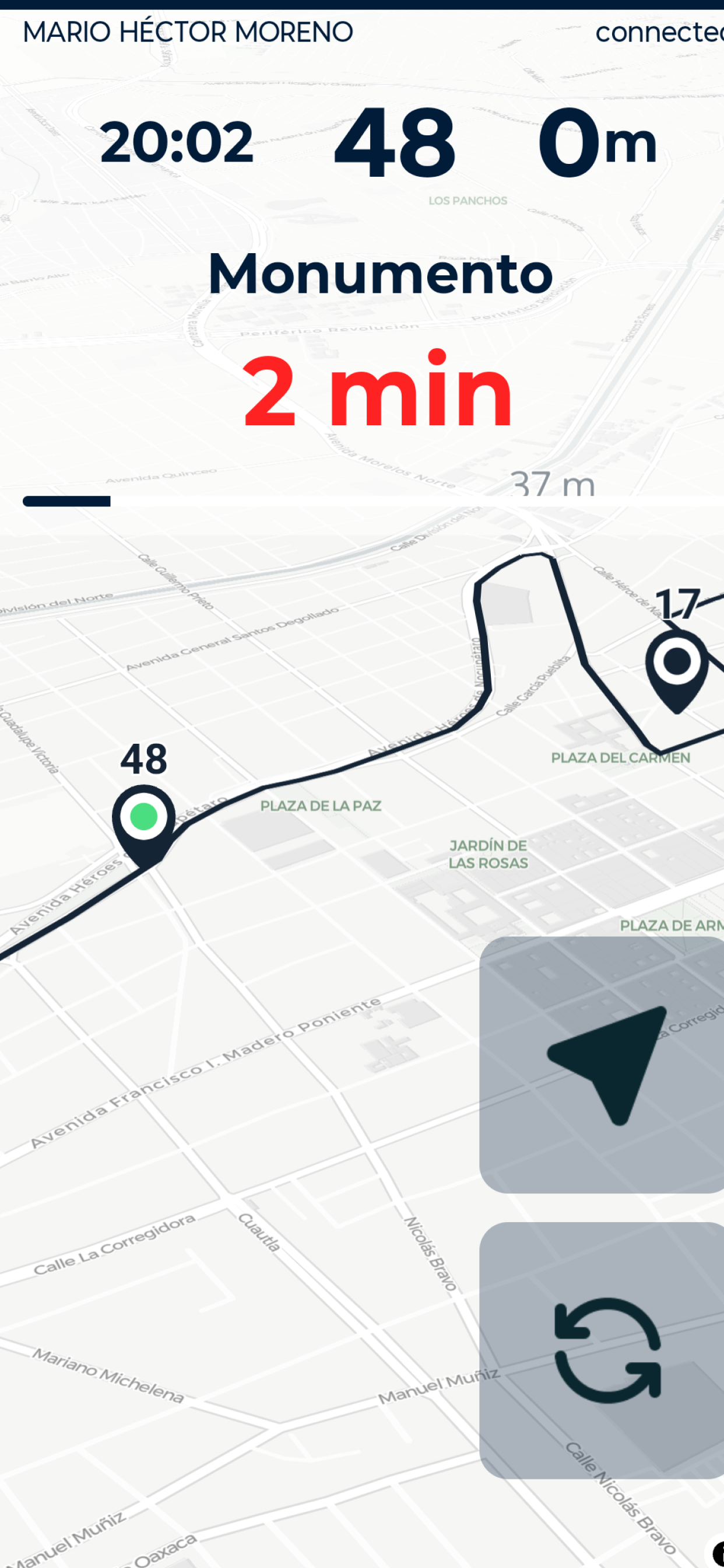 Caebes Copiloto Mapa screenshot 4