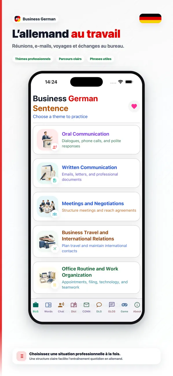 Screenshot #1 pour Business German