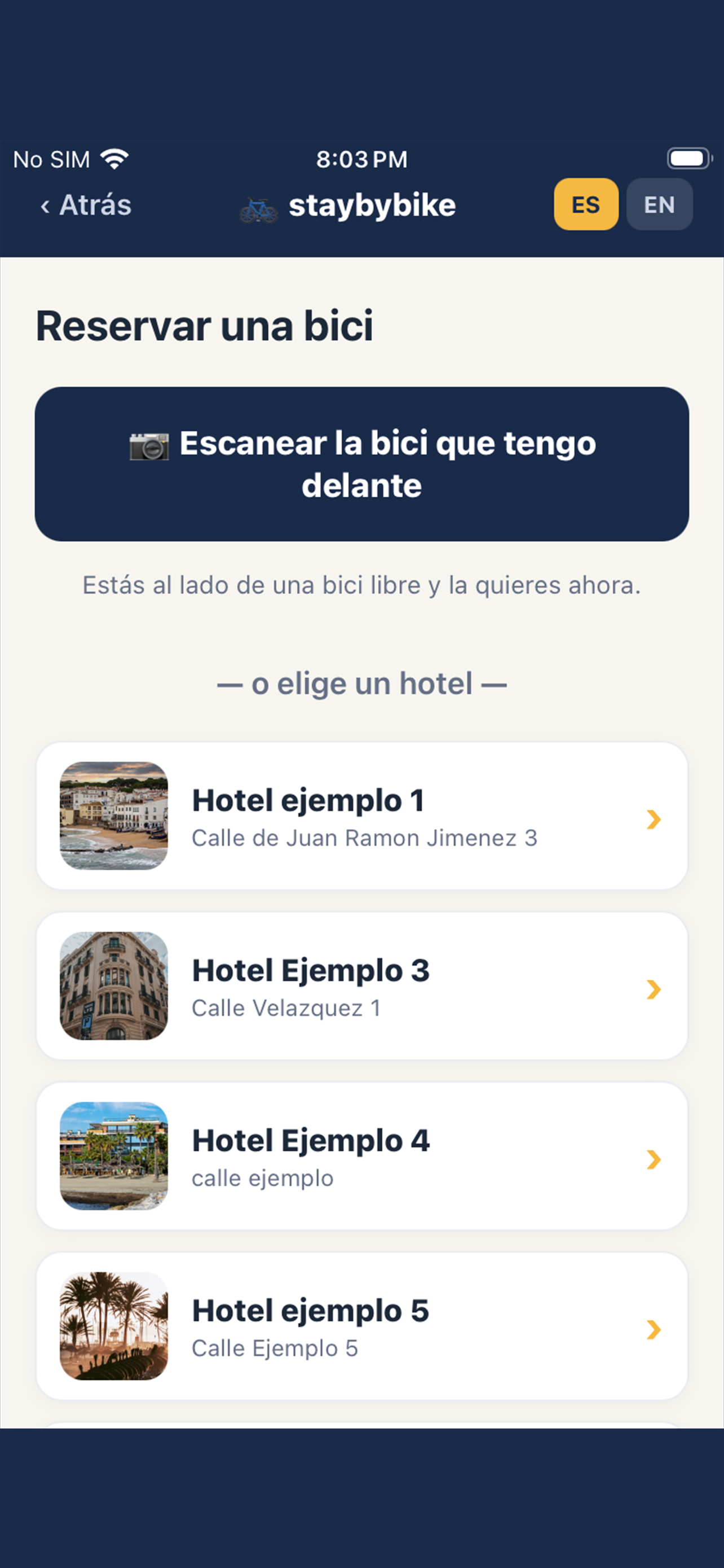 Staybybike Marbella screenshot 7