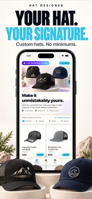 Hat Designer - Custom Hats screenshot 1