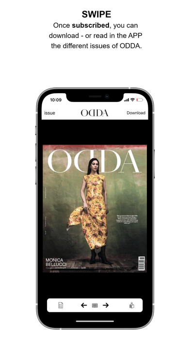 Odda Magazine Screenshot