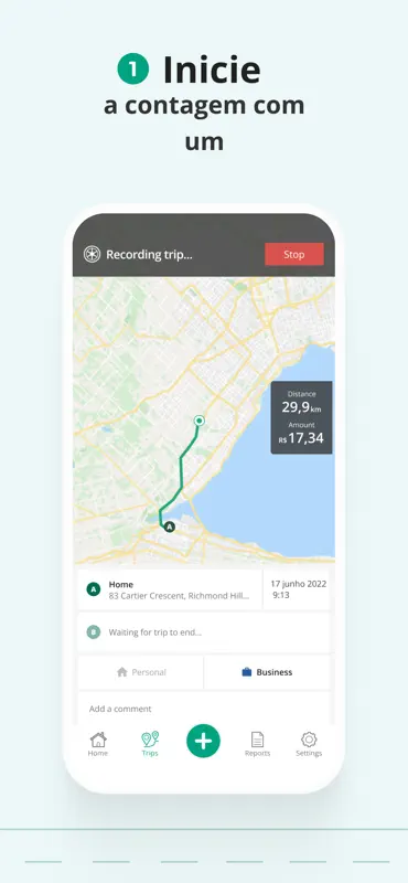 Contador de km da Driversnote screenshot 3 of 6