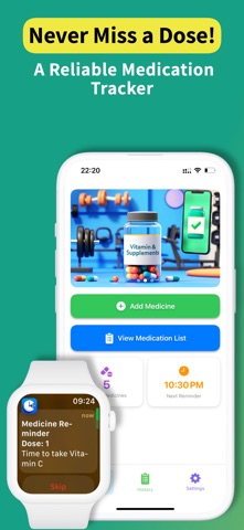 MediMinder-Pill Tracker Screenshot 1 of 6
