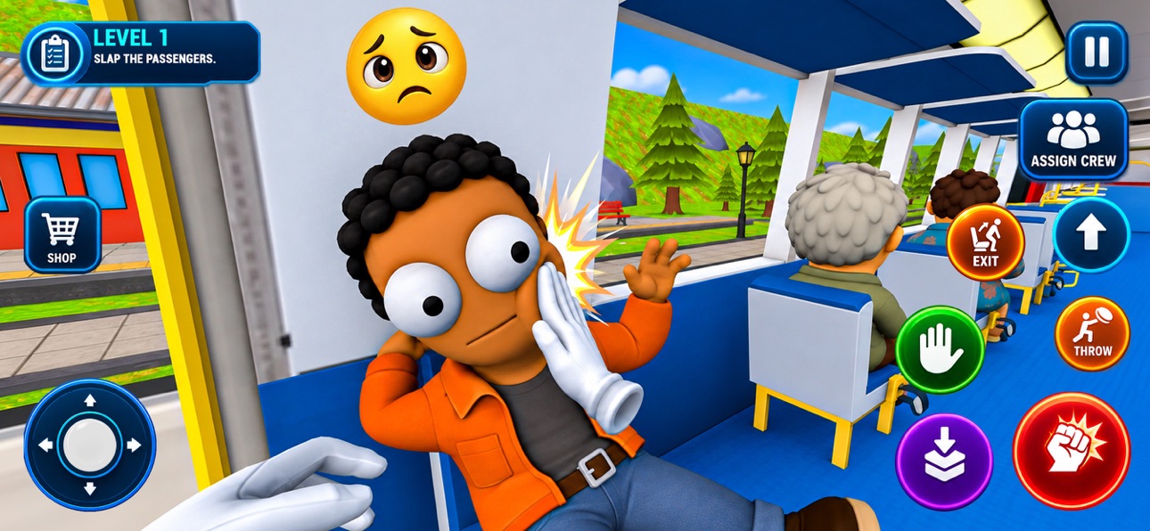 Screenshot 2 of I Am Crazy Train Passenger