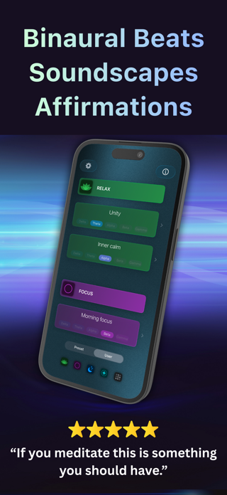 Infinity Mind: Binaural Beats Screenshot 2 of 10