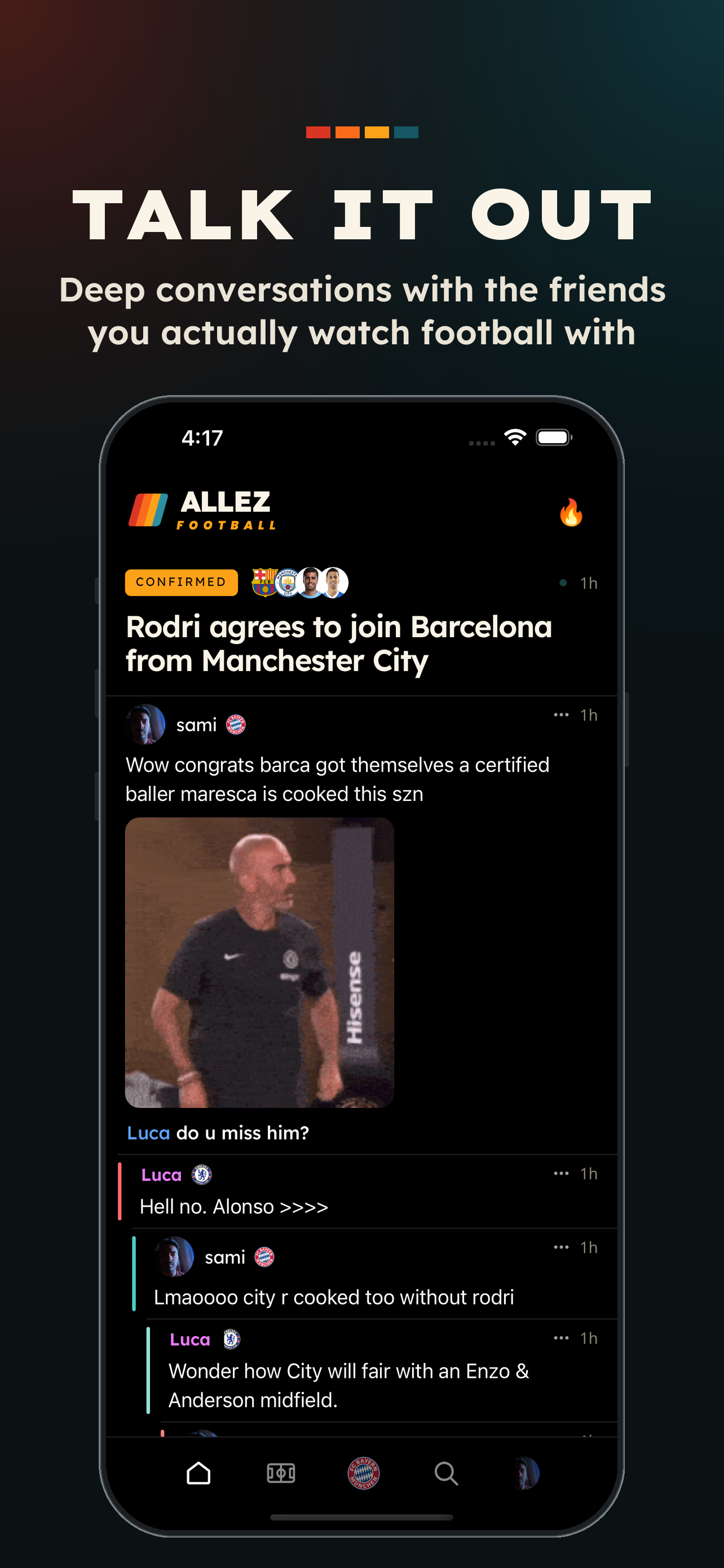 Allez Football: Soccer News screenshot 3