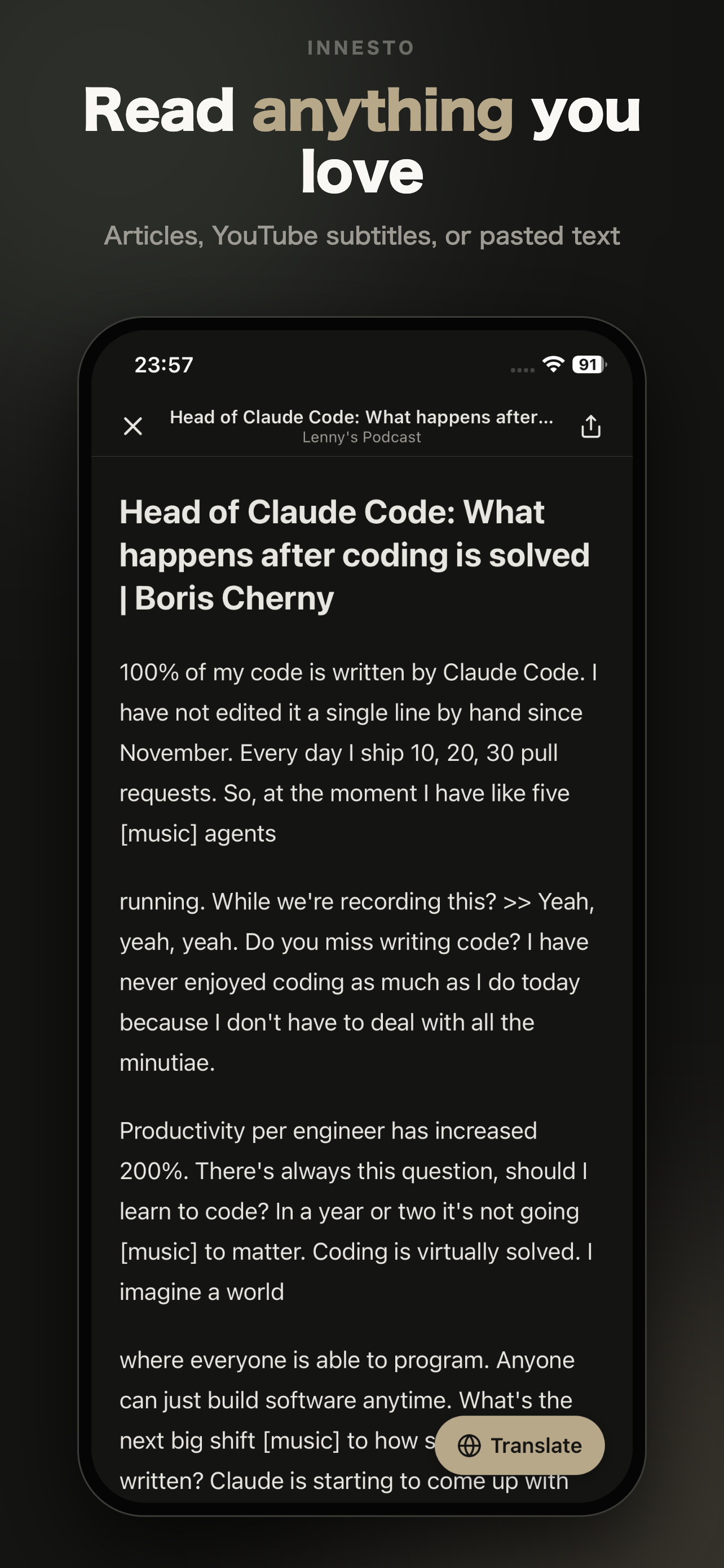 Innesto: Language Reader screenshot 6