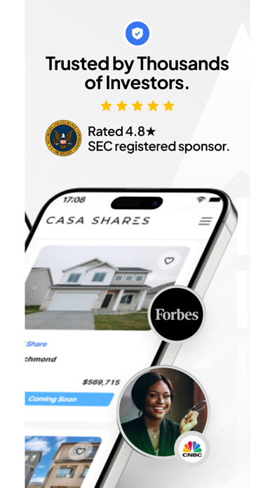 Casa Shares iPhone screenshot 5 - Finance app