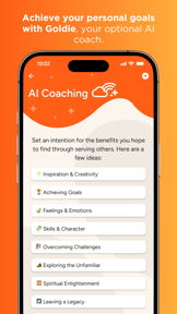 Golden: Volunteer Portal screenshot