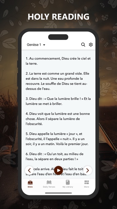 Bible French du Semeur Pro Screenshot