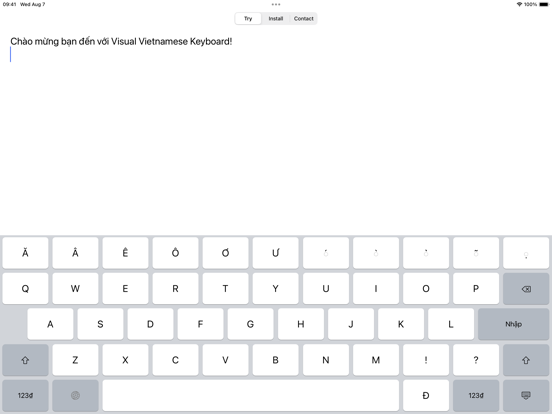 Screenshot #4 pour Visual Vietnamese Keyboard